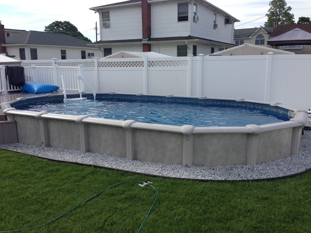 12x24 rectangle above ground pool