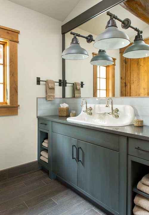 20 Beautiful Farmhouse Bathroom Decor Ideas - How To: Simplify