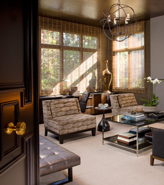 Hollywood Glamour Meets Modern - Modern - Living Room ...