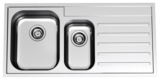 Quatro Clark 1.5eb  Contemporary  Kitchen Sinks  by bunnings.com.au