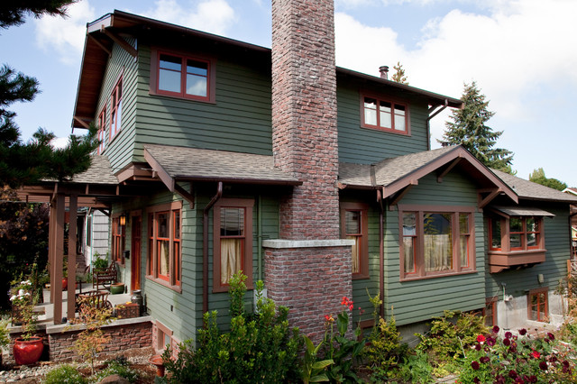 New second floor Traditional Exterior seattle by
