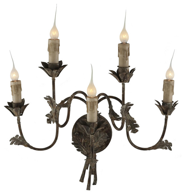 Aidan Gray Esme Wall Sconce Set of 2 WL252 - Tropical - Wall Sconces