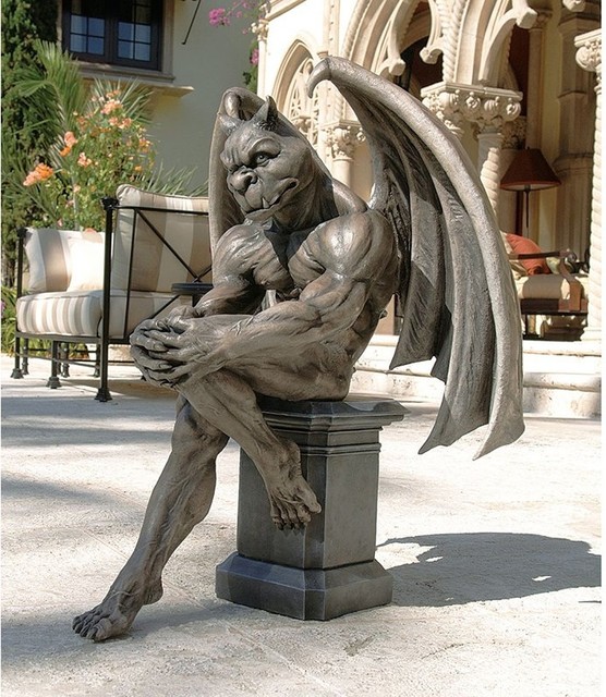 Design Toscano Socrates the Gargoyle Thinker Sculpture DB383050