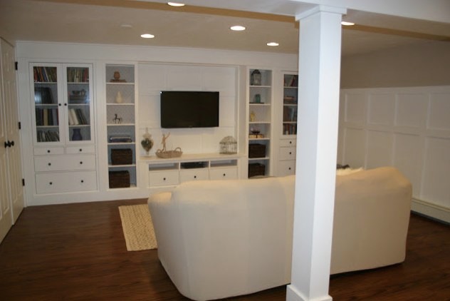 Basement Renovation - Traditional - Basement - Boston - by Christina Katos