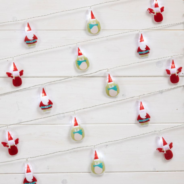 multicolour character string lights with 20 led bulbs multicolour character string lights with 20 led bulbs