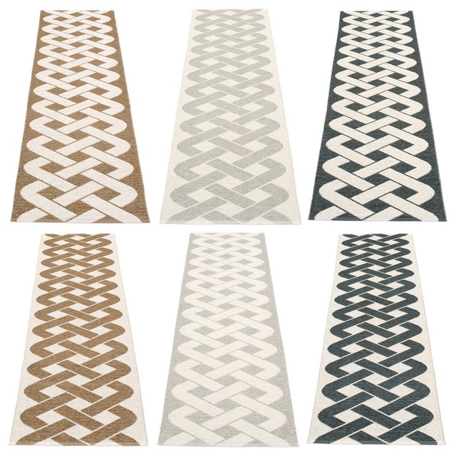 Pappelina Eira Plastic Runner Modern Rugs by Sotsak