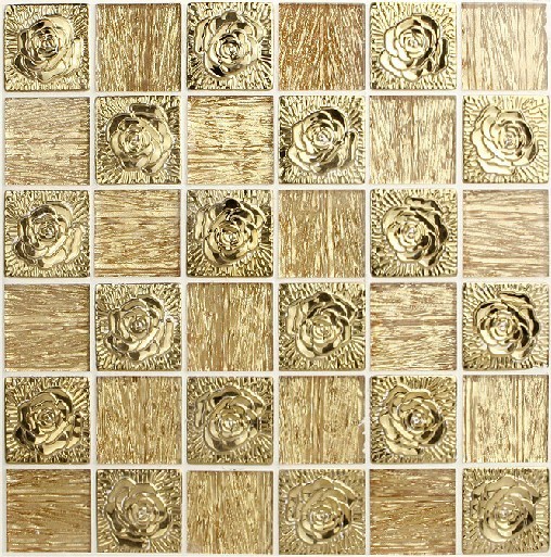 black ceramic tile countertop