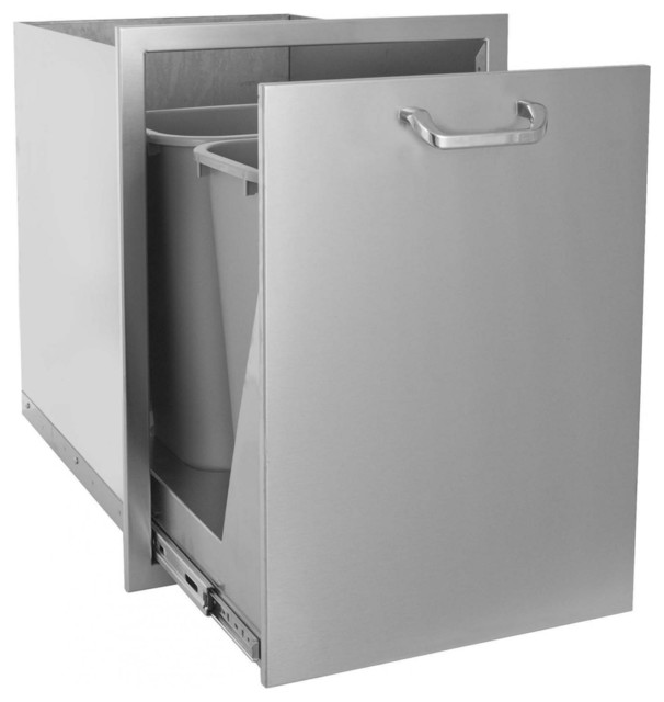 Kingston Series RollOut Double Trash / Recycling Bin