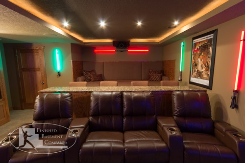 Basement Theater Seating