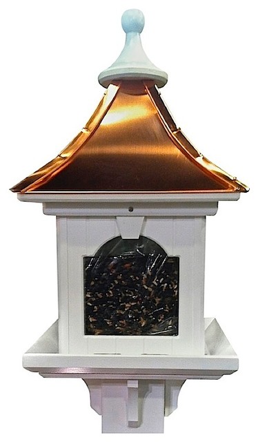 vinyl and copper post mount bird feeder bright copper vinyl and copper post mount bird feeder bright copper