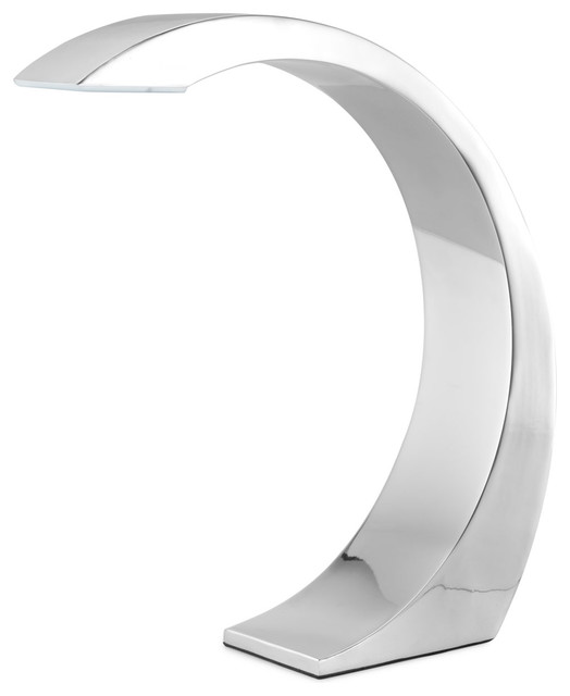 CURVE TOUCH LAMP Touchon, Touchoff Lamps, Chrome, Arched CShaped