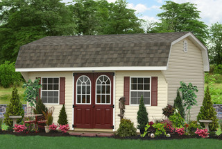 Vinyl Sided Storage Shed from PA - Traditional - Shed - new york ...