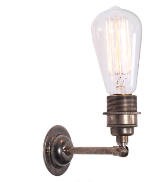 Lome Vintage Minimalist Wall Light - Industrial - Swing Arm & Reading Lights - other metro - by ...