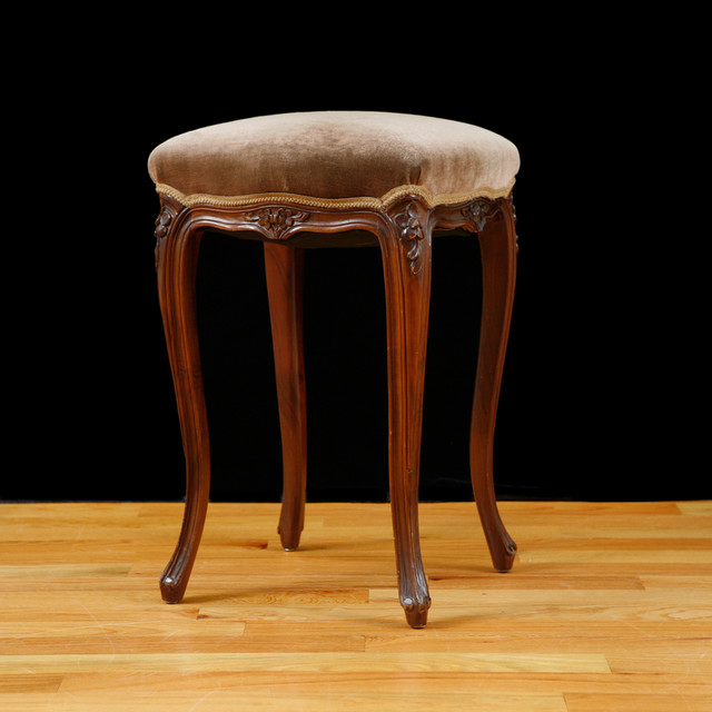 French Louis XV Style Stool, c.1900 Midcentury Bar Stools And