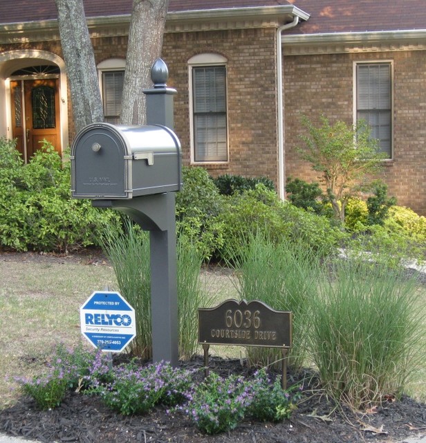 Coronado Post Mount Mailbox Traditional Mailboxes chicago by
