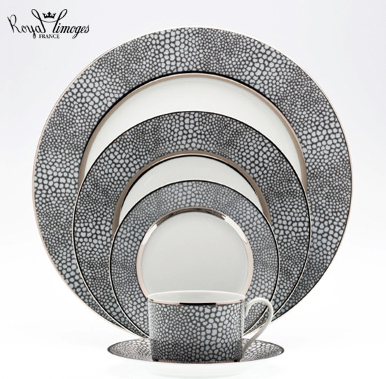 Royal Limoges Makassar Dinnerware Contemporary Dinnerware Los