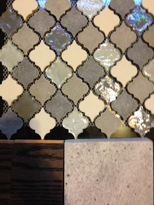 How to choose a grout color for a mutlicolored mosaic tile
