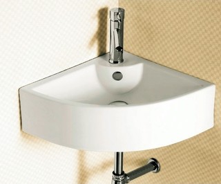Corner Bathroom Sink By Caracalla - Contemporary - Bathroom Basins ...