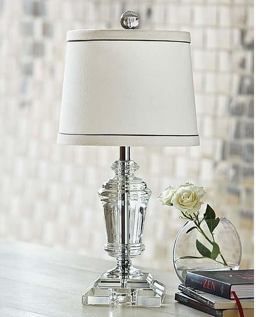Regina Andrew Mini Crystal Urn Table Lamp Traditional Table Lamps