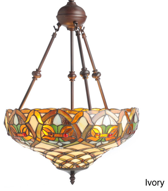 Tiffany-style Ariel Hanging Light - Contemporary - Outdoor Hanging Lights - by Overstock.com