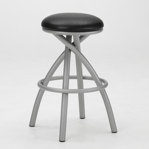 Apollo 34" Backless Swivel Extra Tall Bar Stool Modern Bar Stools