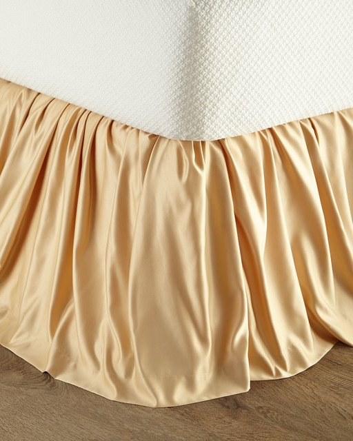 Gold Bed Skirt 80