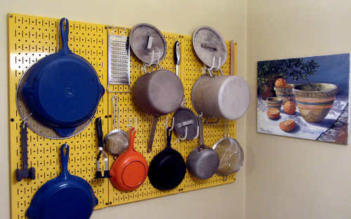 Kitchen Pegboard by Wall Control