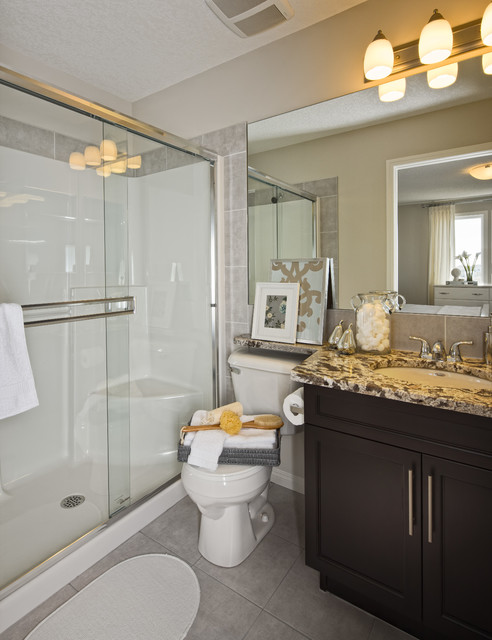   Traditional  Bathroom  calgary  by Brookfield Residential YYC