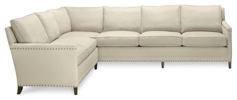 Nailhead Sectional Sofa | Show Home Design Nailhead Sectional Sofa | Show Home Design