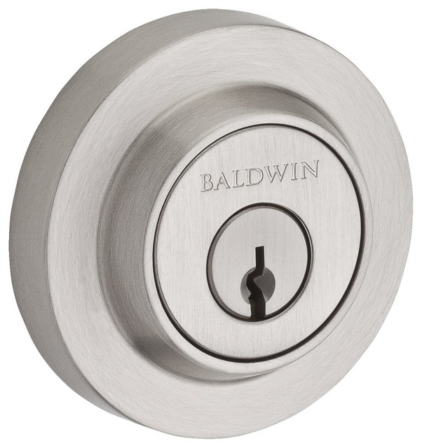 Baldwin Reserve Contemporary Round Deadbolt Double Cylinder