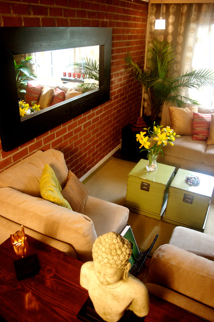 Asian Home Design - Asian - Living Room - new york - by Marie Burgos Design