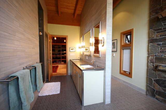 Britannia 2008  Contemporary  Bathroom  calgary  by DeJong Design 