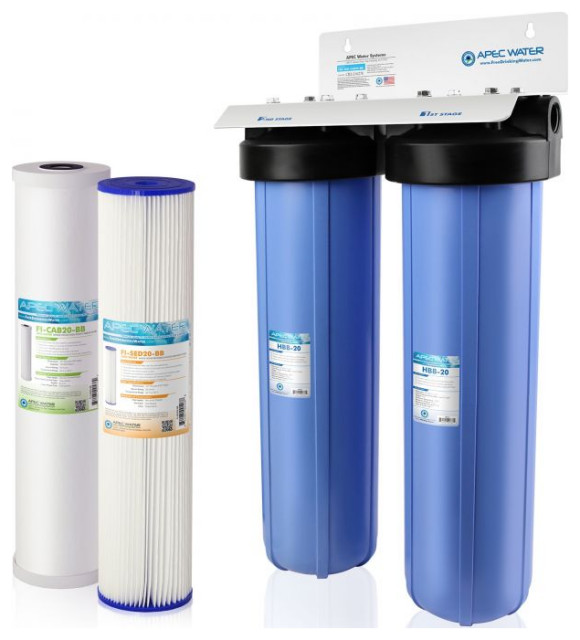 APEC 20 BB Whole House Multi Purpose Sediment And Carbon Water Filter