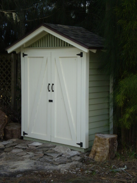 Small Outdoor Storage Sheds - Traditional - Garage And Shed - other ...