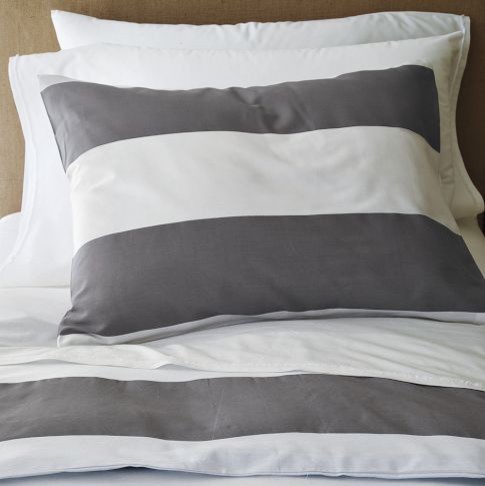 Stripe Duvet Cover - Modern - Duvet Covers & Sets