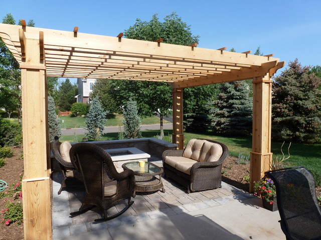 Pergola and Fire Pit