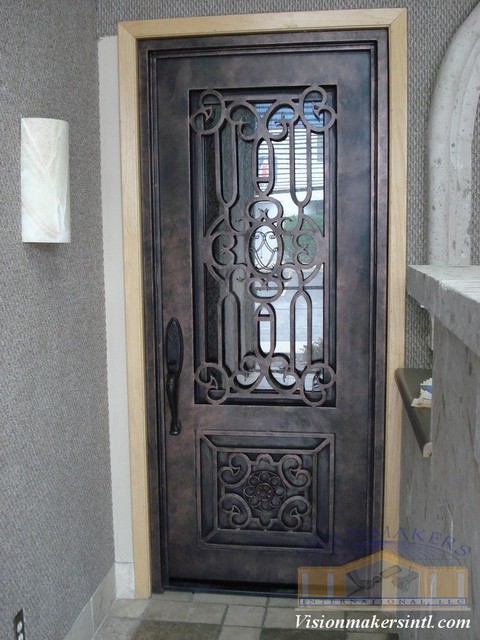 Wrought Iron Doors - phoenix - by Visionmakers Custom Stone & Iron Doors