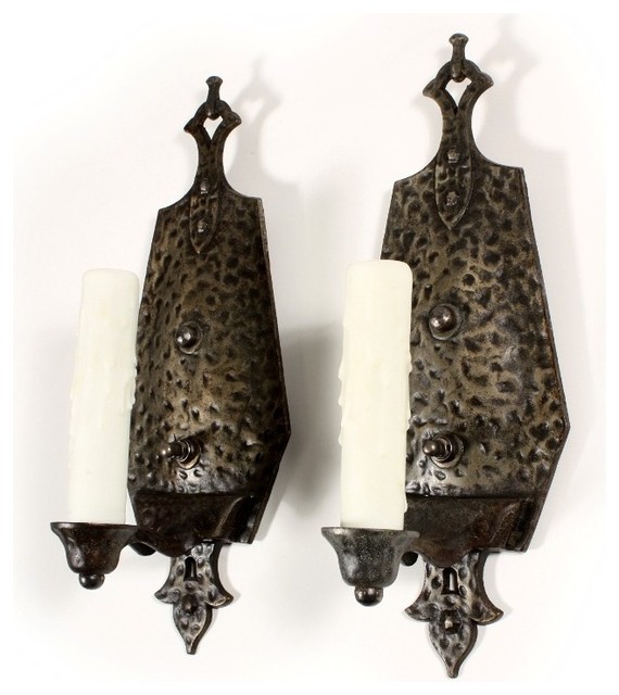 Antique Gothic Revival Lighting - Eclectic - Wall Sconces - nashville - by Preservation Station