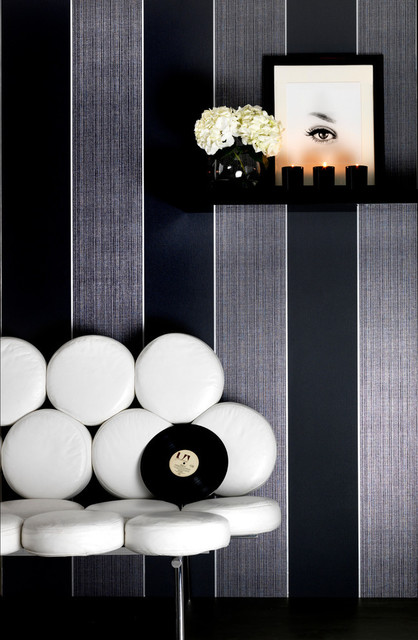 Bold Stripe Wallpaper - Contemporary - Wallpaper - by Graham & Brown