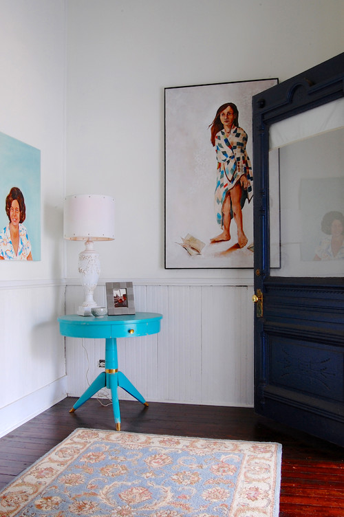 My Houzz: Midcentury Heirlooms and Artwork Charm a 1908 Mississippi Home