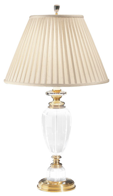 Decorative Crafts Brass and Crystal Table Lamp 5460