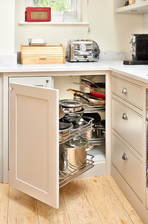 Stainless steel shelving from IKEA, Add Sleek Shine To Your Kitchen With Stainless  Steel Shelves, Decoist