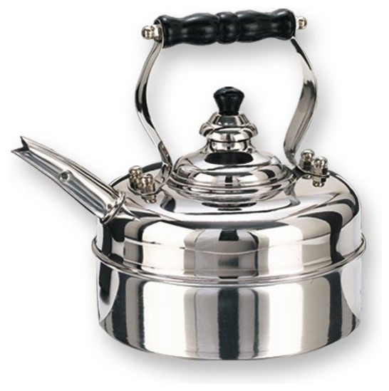 Stainless Steel Windsor Whistling Tea Kettle Traditional Kettles