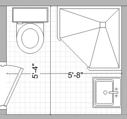 5ft by 6ft bathroom help