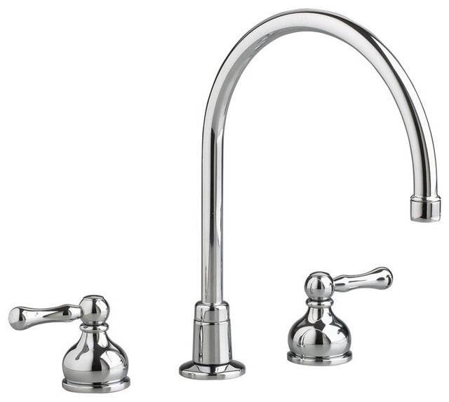 American Standard 7230.000 Double Handle Gooseneck Kitchen Faucet