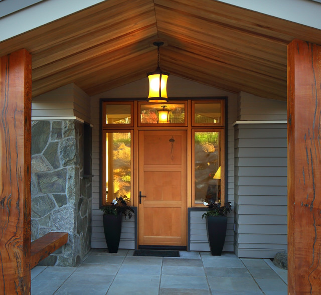 Eclectic Porch Portland Fairsing Vineyards Residence eclectic-porch