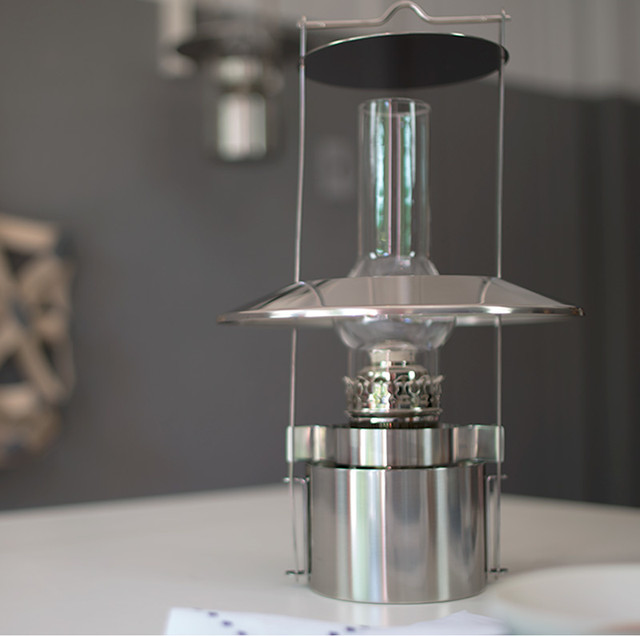 Stainless Steel Modern Ship Lamp Modern Outdoor Table Lamps los angeles by Fitzsu