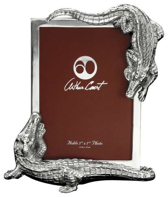 Alligator Photo Frame 5 x 7 Contemporary Picture Frames by Arthur
