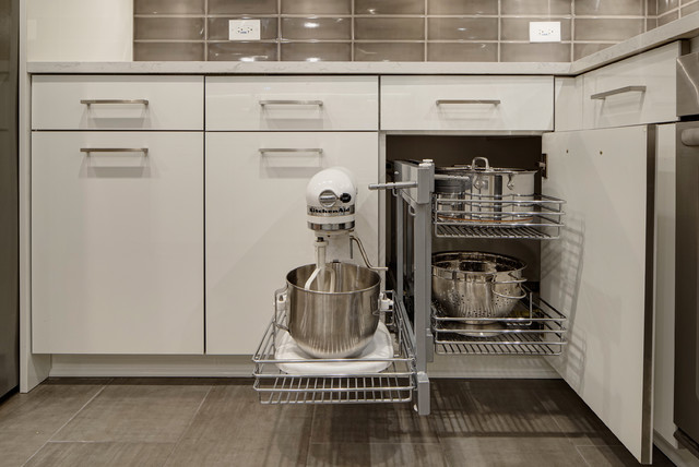 Modern Monochromatic Kitchen Wheaton, IL Contemporary chicago Modern Monochromatic Kitchen Wheaton, IL Contemporary chicago
