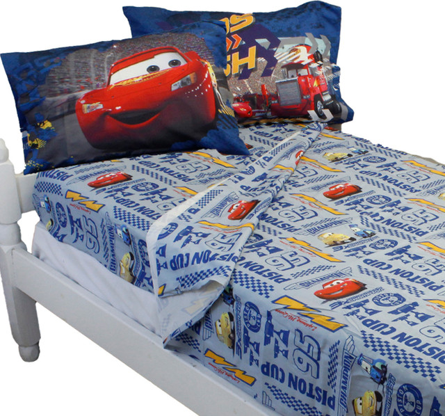Mainstays Kids Transportation Coordinated Bed In A Bag Com Disney Cars Bedding Canada Queen